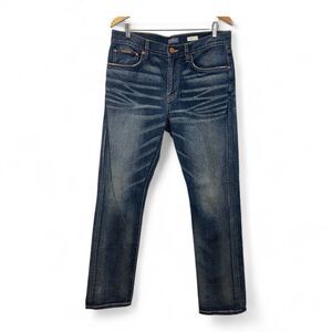 Jacob Davis Collection‎ Evan Slim Fit Men's Jeans Medium Wash Distressed 32 X 32